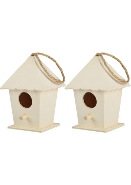 H 1 Bilgisayar Stili Sallanan Halatlı Yaratıcı Ahşap Kuş Evi Bahçe Süsü Kuş Yuvası Diy Türleri Duvara Monte Kuş Yuvası (Yurt Dışından) fiyatları