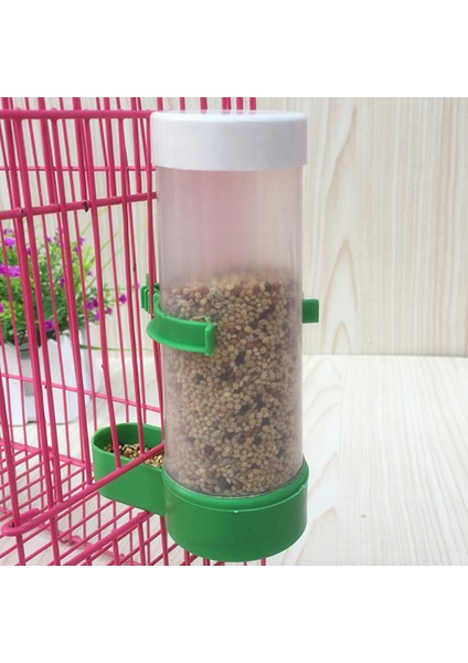 90ML Tarzı Kafes Otomatik Papağan Içki ve Yemlik Suluk Kuşlar Için Besleyici Besleyici Aşk Kuşları Için - Türkçe (Yurt Dışından) indirimleri