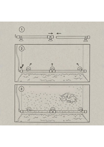 Floresan Yeşil Stil 10 Inç (24 Cm) 6 Boyutlu 6 Renkli Balık Tankı Akvaryum Hava Taşı Balon Duvarı Havalandırma Tüpü Oksijen Pompası Difüzör Yüksek Verimlilik (Yurt Dışından) fırsatları
