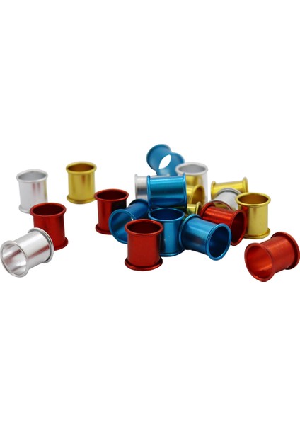 25 Adet x 4 Renk Stili S Beden Renkli Kuş Alüminyum Ayak Halkası Kimlik 8mm Güvercin Taşıma Aracı Bıldırcın Papağan Halkası Kuş Işaretleme Logolu Güvercin Ayak Halkası (Yurt Dışından) fırsatları