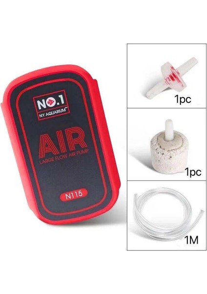 1.5W Tarzı Abd Fiş Adaptörü Balık Tankı Küçük Oksijen Makinesi Mini Hava Kompresörü Ultra Sessiz Oksijen Pompası Taşınabilir Oksijen Pompası Akvaryum AKSESUARLARI.5W (Yurt Dışından)