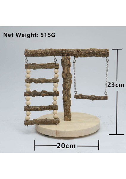 Tip1 Stili Doğal Ahşap Papağan Oyun Alanı Kuş Salıncak Tırmanma Asma Merdiven Köprü Ağaç Muhabbet Kuşu Oyun Parkı Kuş Oturma Direkleri (Yurt Dışından) fiyatları
