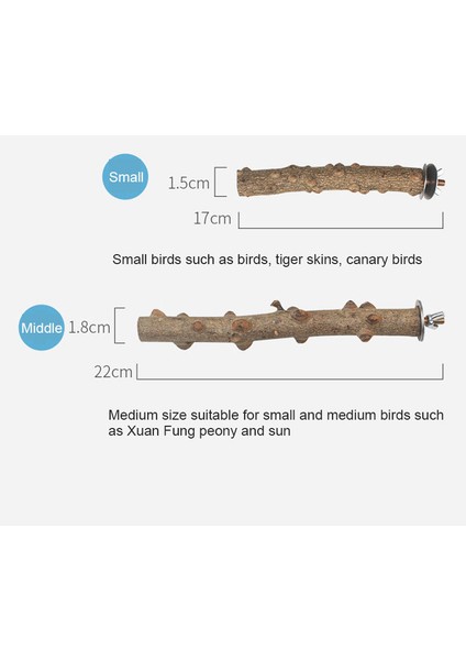 15CM Tarzı Kuş Kafesi Oturma Çubuğu Muhabbet Kuşu Papağan Tırnak Zımparalama Oyuncaklar Kuş Ürünleri Aksesuarları Pet Ürünleri Ev Kuş Duran Ahşap Çubuk (Yurt Dışından) modelleri