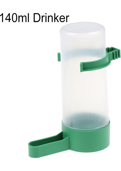 140ML Tarzı Kafes Otomatik Papağan Içki ve Yemlik Suluk Kuşlar Için Besleyici Besleyici Aşk Kuşları Için - Türkçe (Yurt Dışından)