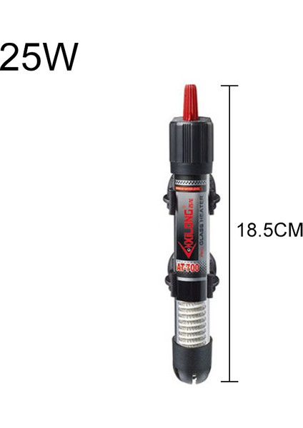 25W Tarzı Akvaryum Isıtma Çubuğu Otomatik Termostat Sıcaklık Cam Su Isıtıcı Koruyucu Kapaklı Balık Tankı Aksesuarı 100W (Yurt Dışından)