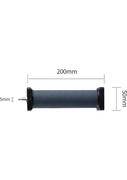 ASC-887 Stili Akvaryum Balık Tankı Oksijen Pompası Hidroponik Sistemler Için Hava Taşı Silindir Balon Diffüzör Airstone (Yurt Dışından)