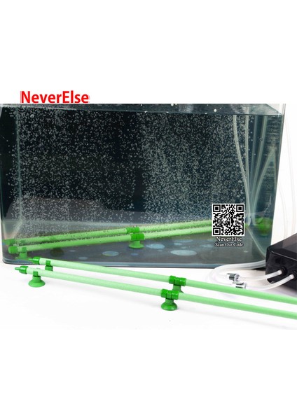 17,8 cm (7 Inç) Stil Yeşil Akvaryum Hava Pompası Aksesuarları - Balık Tankı Güzel Su Manzarası Kabarcıklar Duvarı Için Oksijen Hava Kabarcık Borusu, Hava Boru Tüpü Pompa Gerektirir (Yurt Dışından) fiyatları