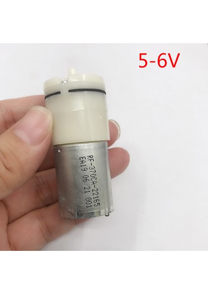 5-6V Tarzı Akvaryum Için Mikro Hava Pompası Dc 3V 3.7V 5V 6V 12V 24V 370 Motor Vakum Hava Pompası (Yurt Dışından)