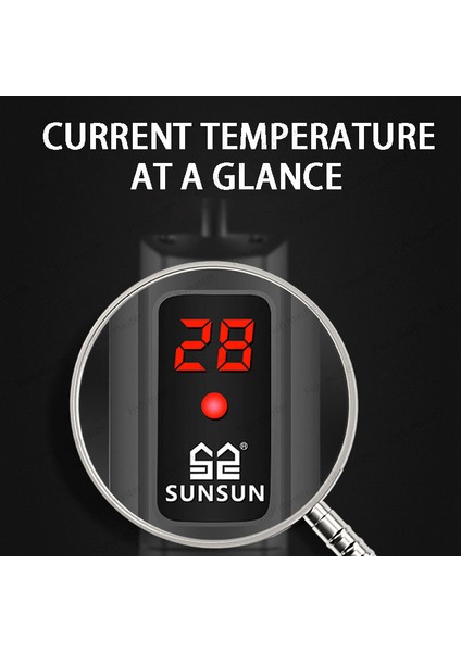 GR-500 500W Tarzı Ingiltere Adaptör Fişi Sunsun Denizsuyu Mercan Balığı Tankı Isıtma Çubuğu - Tuzlu Su Cam Isıtma Çubuğu - Dijital Ekranlı Akvaryum Isıtma Çubuğu Isıtıcı (Yurt Dışından) modelleri