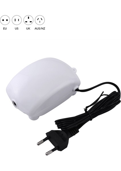 Ingiltere Fiş Stili Bedensiz Akıllı Yuvalı Balık Hava Pompası 2.5W Akvaryum Düşük Sesli Balık Tankı O2 Pompası (Yurt Dışından) modelleri