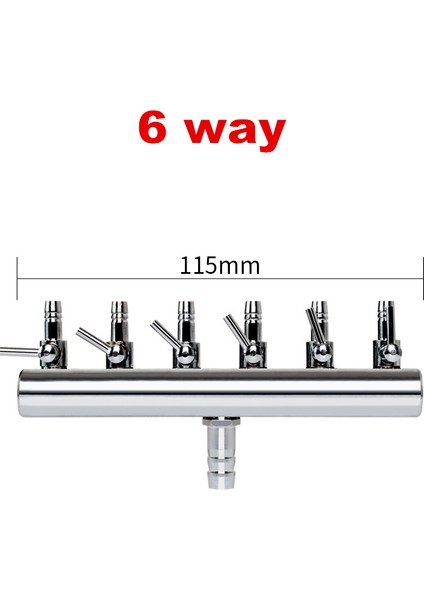 2 Yönlü Stil 1 Parça Paslanmaz Ayarlanabilir Akvaryum Hava Bölücü Balık Tankı Hava Kontrolü Kontrol Vanası Ayırıcı Akvaryum Hava Pompası Aksesuarları 8mm'den 4mm'ye (Yurt Dışından) indirimleri