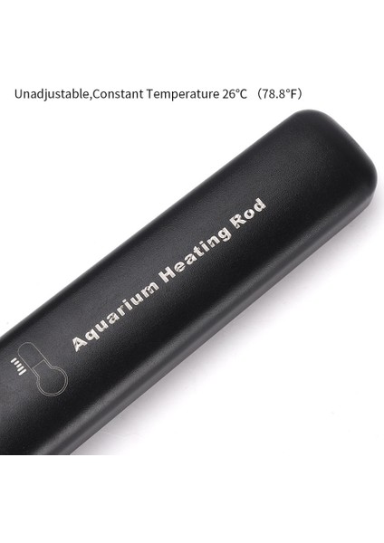 Tek Beden Tarzı 110V-ABD Fişi Akvaryum Isıtıcı Daldırılabilir Isıtma Çubuğu 26 Derece Sabit Sıcaklık Patlama Korumalı Sıcaklık Kontrol 20W (Yurt Dışından) indirimleri