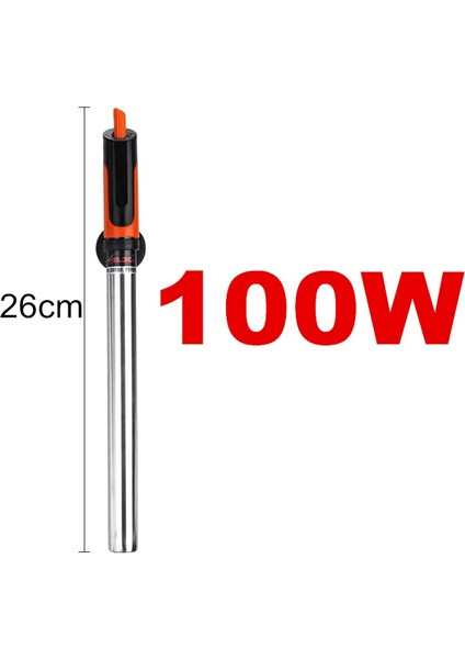 100W Tarzı Ingiltere Fiş Adaptörü Patlama Geçirmez Akvaryum Isıtıcı Daldırılabilir Paslanmaz Çelik Balık Tankı Isıtma Çubuğu Kontrol Sıcaklık Güç Tasarrufu Ayarlanabilir (Yurt Dışından)