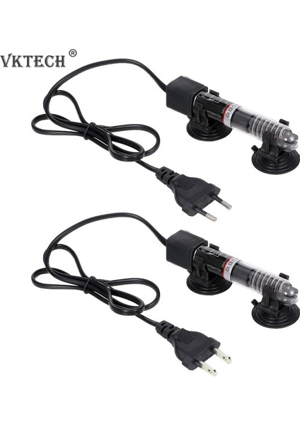 Mini Akvaryum Isıtıcı, Daldırılabilir Balık Tankı Otomatik Termostat Isıtıcı, Patlamaya Dayanıklı Isıtma Çubuğu Emme Kupaları ile Tank Için (Yurt Dışından)