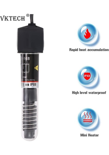 Mini Akvaryum Isıtıcı, Daldırılabilir Balık Tankı Otomatik Termostat Isıtıcı, Patlamaya Dayanıklı Isıtma Çubuğu Emme Kupaları ile Tank Için (Yurt Dışından) modelleri