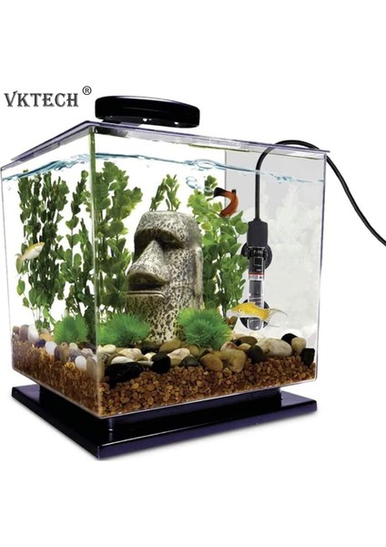 Mini Akvaryum Isıtıcı, Daldırılabilir Balık Tankı Otomatik Termostat Isıtıcı, Patlamaya Dayanıklı Isıtma Çubuğu Emme Kupaları ile Tank Için (Yurt Dışından) fırsatları