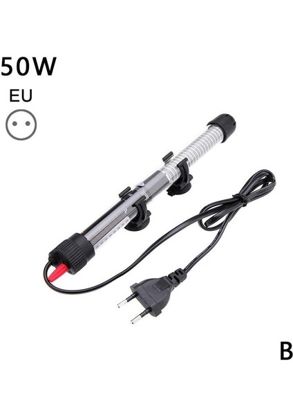 50W Tarzı Sabit Sıcaklık Termostat Isıtıcı Çubuk Dalgıç Akvaryum Balık Tankı Su Isı ile Vantuzlu-Cup (Yurt Dışından)