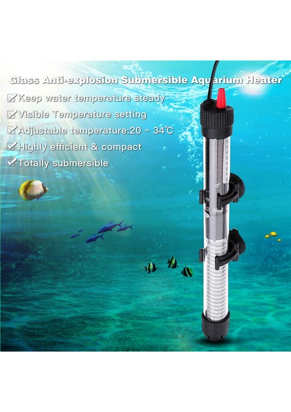 100W Akvaryum Isıtıcı Isıtma Çubuğu Otomatik Ab Takı Yüksek Sıcaklık Direnci Su Geçirmez Balık Tankları (Yurt Dışından) indirimleri