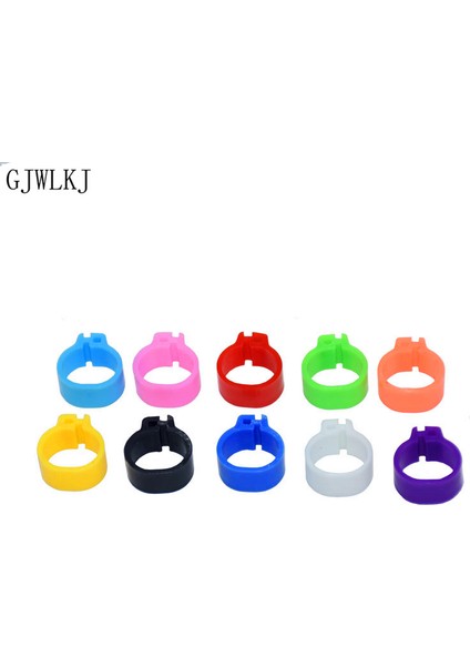 10 mm Beyaz Stil Kuş Ayak Halkası Evcil Kuş Taşıyıcı Güvercin Papağan 10 Renkli Hayvan Malzemeleri (Yurt Dışından) indirimleri