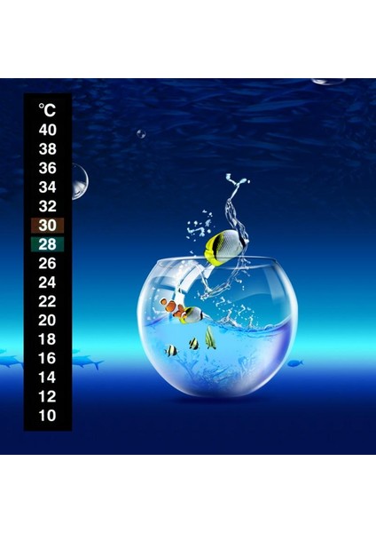 1 Bilgisayar Stili Resim Olarak Taşınabilir Akvaryum Termometresi Çift Ölçekli Balık Tankı Sıvı Sıcaklık Test Cihazı Sticker Celsius Sayısal LCD Ekran Yapışkan Şerit (Yurt Dışından) fırsatları