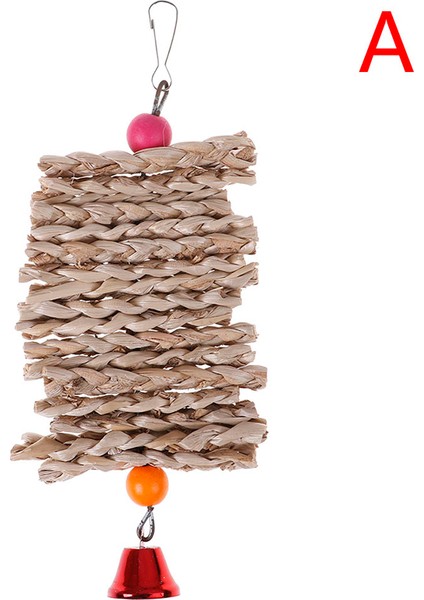 B Tarzı Renkli Papağan Oyuncakları Doğal Ahşap Evcil Kuş Papağan Oyuncakları Büyük Papağanlar Için (Yurt Dışından) indirimleri