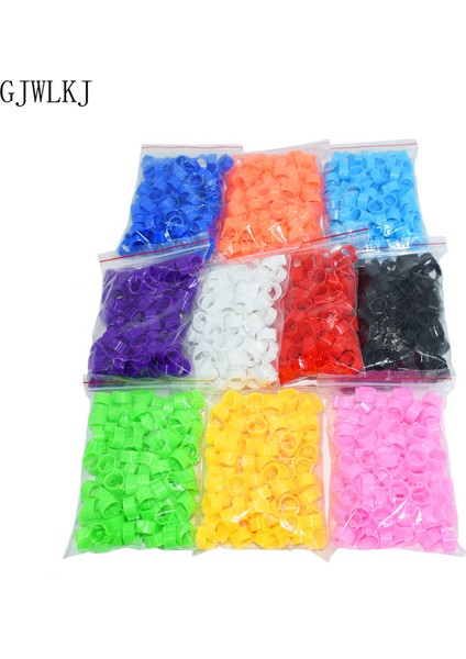 10 mm Pembe Stil Kuş Ayak Halkası Evcil Kuş Taşıyıcı Güvercin Papağan 10 Renkli Hayvan Malzemeleri (Yurt Dışından) modelleri
