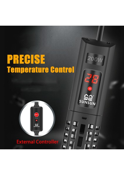 GR500W Stili Akvaryum Daldırma Isıtıcı Balık Tankı LCD Ekran Dijital Ayarlanabilir Su Isıtma Çubuğu Hassas Sıcaklık Kontrolü 220V (Yurt Dışından) indirimleri