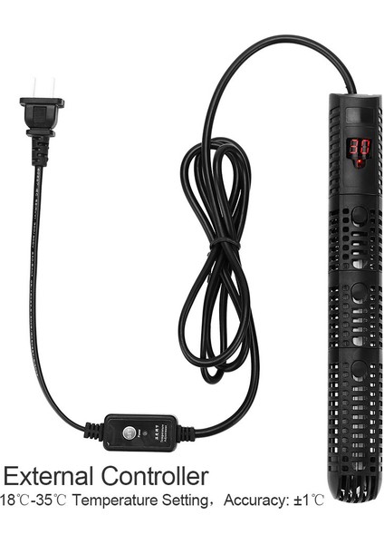 100W Tarzı 220VUS Fiş Dijital Ekran Isı Ayarlı Otomatik Sabit Sıcaklık Akvaryum Isıtma Çubuğu (Yurt Dışından) fırsatları