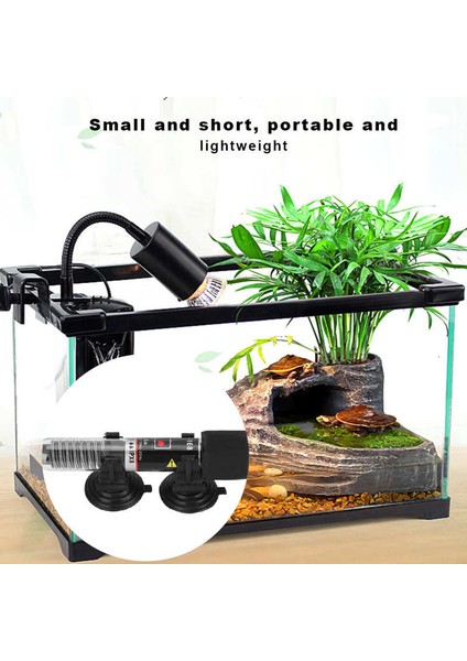 50W Akvaryum Isıtma Çubuğu Mini Balık Tankları Sürekli Sıcaklık 26℃ Ab Fişli Patlama Koruma Isıtma Çubuğu (Yurt Dışından) fiyatları