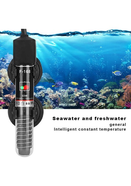 50W Akvaryum Isıtma Çubuğu Mini Balık Tankları Sürekli Sıcaklık 26℃ Ab Fişli Patlama Koruma Isıtma Çubuğu (Yurt Dışından) modelleri