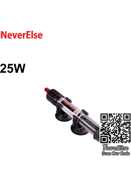 25W 17.5cm Tarzı Au Fiş Adaptörü Akvaryum Daldırma Isıtıcı Ayarlanabilir Derece Celsius Küçük Balık Tankı Sıcaklık Kontrol Cihazı Sualtı Isıtma Çubuğu (Yurt Dışından)