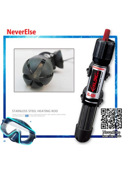 25W 17.5cm Tarzı Au Fiş Adaptörü Akvaryum Daldırma Isıtıcı Ayarlanabilir Derece Celsius Küçük Balık Tankı Sıcaklık Kontrol Cihazı Sualtı Isıtma Çubuğu (Yurt Dışından) fırsatları