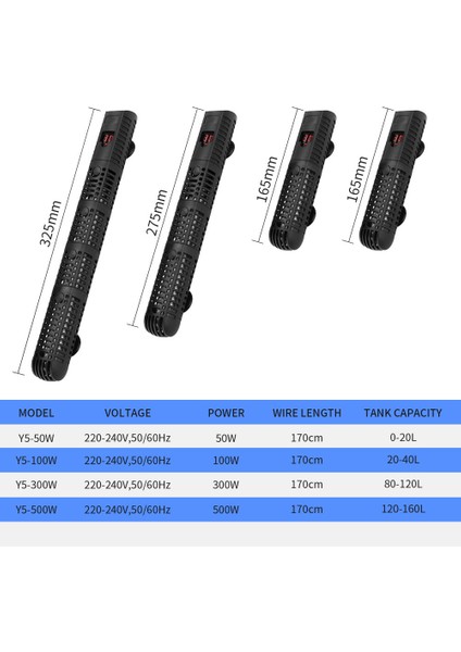 100W Tarzı 220VAU Fiş Dijital Ekran Isı Ayarlı Otomatik Sabit Sıcaklık Akvaryum Isıtma Çubuğu (Yurt Dışından) modelleri