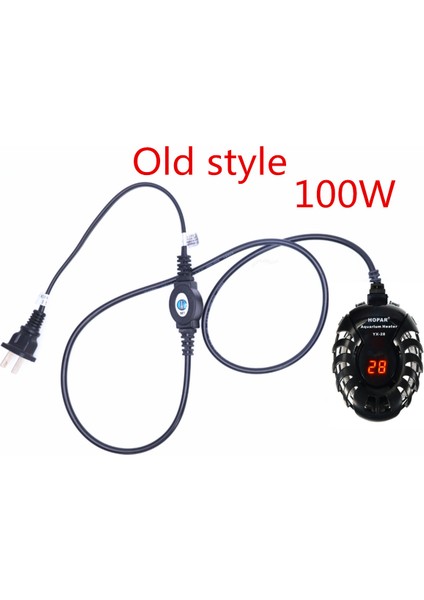 Yx-28 100W Stili Ab Adaptör Fişi Akvaryum Isıtıcı Akvaryum Elektrikli Isıtma Çubukları Dijital Sıcaklık Kontrol Cihazı Stick Balık Tankı Kaplumbağa Tankı (Yurt Dışından)