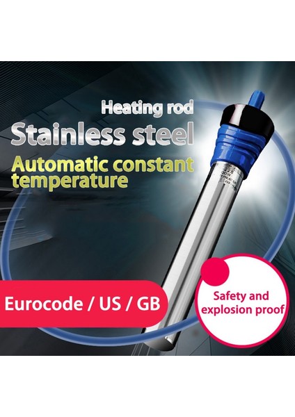 Ab Plug4 Stili Yeni Paslanmaz Çelik Ayarlanabilir Akvaryum Isıtıcı Daldırılabilir Termostat Isıtma Çubuğu Balık Tankı (Yurt Dışından) modelleri