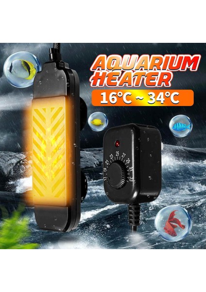 25W Tarzı Sıcaklık Termostatı Isıtıcı Çubuk 25W Su Isıtıcısı Akvaryum Daldırılabilir Balık Tankı Isıtma Kontrolü (Yurt Dışından) fiyatları