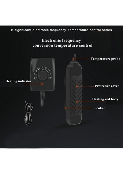 25W Tarzı Sıcaklık Termostatı Isıtıcı Çubuk 25W Su Isıtıcısı Akvaryum Daldırılabilir Balık Tankı Isıtma Kontrolü (Yurt Dışından) indirimleri