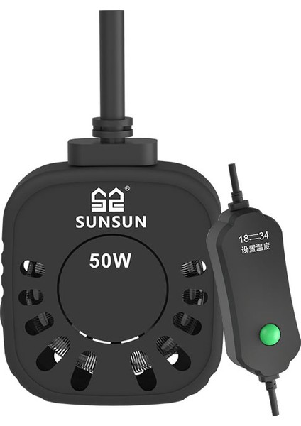 AR-205 50W Tarzı Au Adaptör Fişi Su Isıtıcısı Kaplumbağa Isıtma Silindiri Özel Düşük Su Isıtıcı Patlama Geçirmez Dijital Ekran LED Mini Termostatlı Su Isıtıcı Çubuğu (Yurt Dışından)