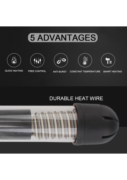 25W Akvaryum Termostatı Su Isıtıcı Akvaryum Aksesuarları Eu Sıcaklık Isıtıcı Çubuk Balık Tankı Su Isıtma Daldırılabilir Isıtıcı (Yurt Dışından) modelleri