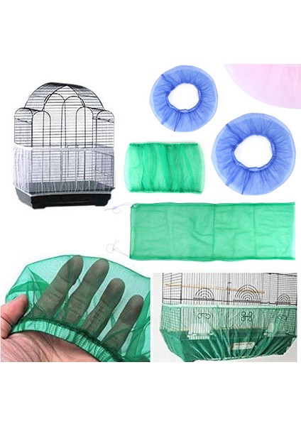 Sıradan M Pembe Tarzı Ağ Kuş Kafesi Toz Geçirmez Kuş Kafesi Aksesuarları Kuş Yakalama Ağı Gölet Ağı Balıkçılık Ağı Arrot Thrush Myna Lark Tül Ağı (Yurt Dışından)
