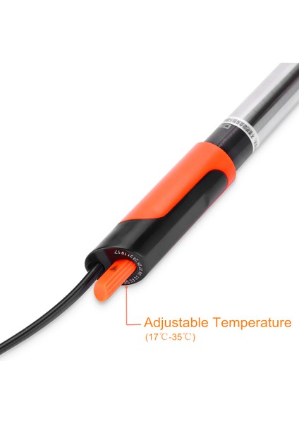 200W Tarzı Ab Fiş Adaptörü 50W~500W Akvaryum Isıtıcı Çubuğu Paslanmaz Çelik Ayarlanabilir Derece Celsius Sıcaklığı Kontrol Et Balık Tankı Için Suya Isı Heat - (Yurt Dışından) fırsatları