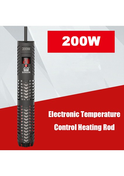 No.3 Tarzı Avrupa Standardı LED Dijital Sıcaklık Kontrollü Akvaryum Isıtıcısı Süzülebilir Balık Tankı Isıtıcısı Süs Tuzlu Veya Tatlı Su Akvaryumları Için (Yurt Dışından)