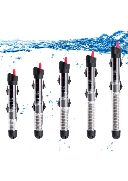 25W Tarzı Ingiltere Fişi Akvaryum Isıtıcı Daldırma Balık Tankı Isıtıcı Ayarlanabilir Sıcaklık Termostat Isıtma Çubuğu Euusuk Fiş (Yurt Dışından)