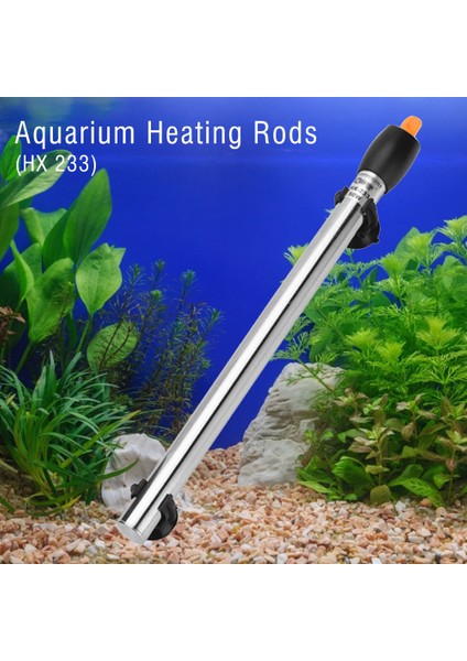 200W Tarzı Akvaryum Isıtma Çubukları Paslanmaz Çelik Ayarlanabilir Termostat Otomatik Sabit Sıcaklık Su Isıtıcısı (Yurt Dışından) fiyatları