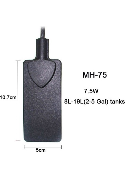 7.5W Tarzı Ultra Ince 7.5W 15W Akvaryum Mini Isıtıcı Esnek Balık Tankı Kaplumbağa Isıtıcı Su Tankı Isıtma Sıcaklık Kontrol Cihazı (Yurt Dışından)