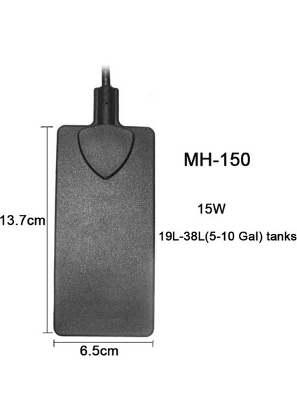 7.5W Tarzı Ultra Ince 7.5W 15W Akvaryum Mini Isıtıcı Esnek Balık Tankı Kaplumbağa Isıtıcı Su Tankı Isıtma Sıcaklık Kontrol Cihazı (Yurt Dışından) indirimleri