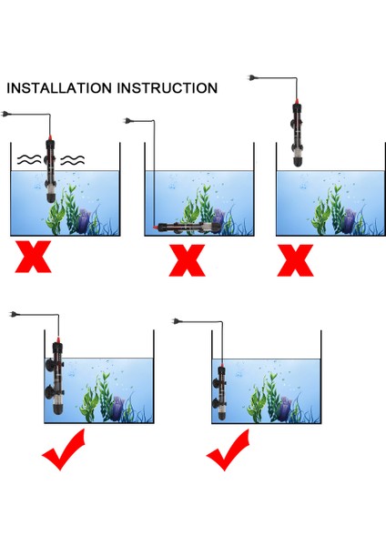 Ayarlanabilir Akvaryum Termostatı Eu 25W Sıcaklık Isıtıcı Çubuk Balık Tankı Su Isıtıcı Isıtma Gövdesi Için Akvaryum (Yurt Dışından) fırsatları