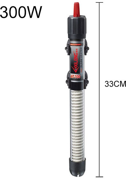 300W Tarzı Akvaryum Isıtma Çubuğu Otomatik Termostat Sıcaklık Cam Su Isıtıcı Koruyucu Kapaklı Balık Tankı Aksesuarı 100W (Yurt Dışından)