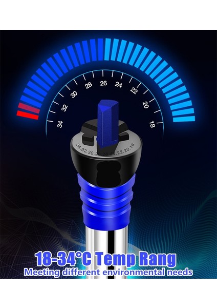 Abd 300W Tarzı Akvaryum Isıtıcı 50W Daldırılabilir Balık Tankı Isıtıcı Sürekli Sıcaklık Isıtma Çubuğu Akvaryumun Vazgeçilmezi (Yurt Dışından)