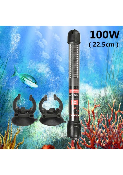 100W Tarzı 1 Adet Akvaryum Isıtıcı Balık Tankı Dayanıklı Daldırma Isıtma Çubuğu Sabit Sıcaklık Isıtıcı 300W (Yurt Dışından)